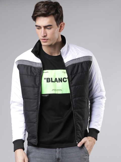 

Ecko Unltd Men Black Colourblocked Padded Jacket