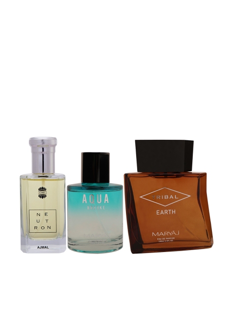 

Ajmal Unisex Set of 3 Perfumes 100ml, White