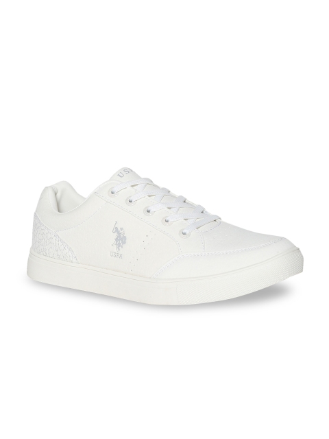 

U.S. Polo Assn. Men White Sneakers