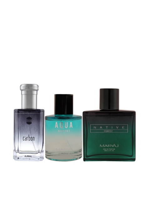 

Ajmal Unisex Set of 3 Perfumes 100ml, Black