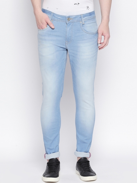 

Mufti Men Blue Skinny Fit Mid-Rise Clean Look Stretchable Jeans