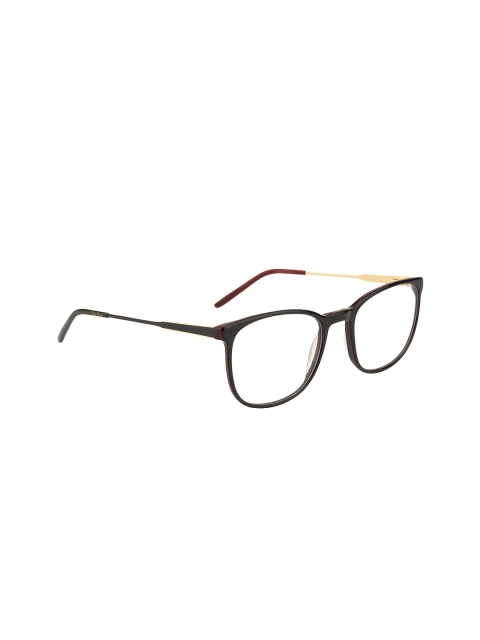 

Ted Smith Unisex Black Solid Full Rim Wayfarer Frames TSF-127_C5