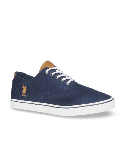 U.S. Polo Assn. Men Navy Blue Sneakers