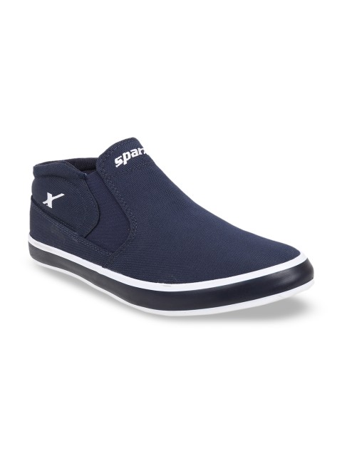 

Sparx Men Navy Blue Slip-On Sneakers