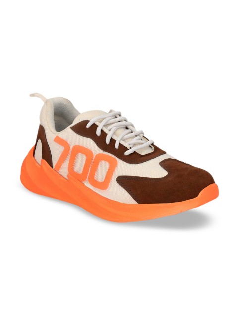 

Ferraiolo Men White Colourblocked Sneakers