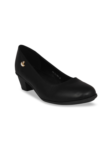 

pelle albero Women Black Solid Pumps