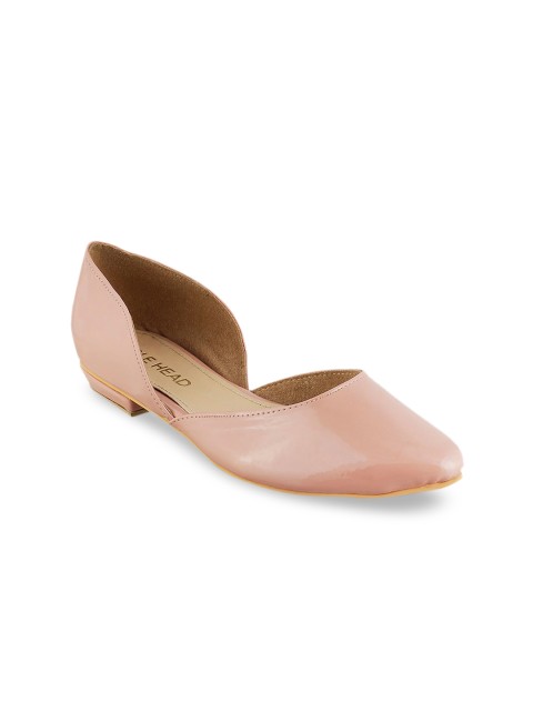 

SOLE HEAD Women Pink Solid Ballerinas