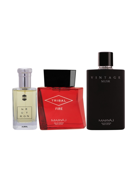 

Ajmal Unisex Set of 3 Perfumes 100ml, White