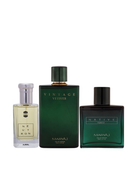 

Ajmal Unisex Set of 3 Perfumes 100ml, White