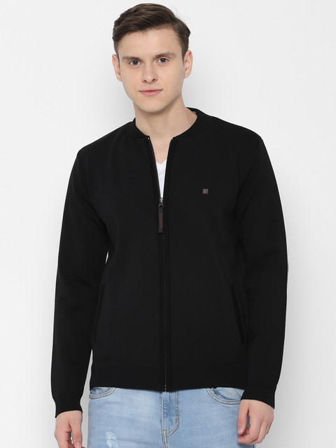 

Allen Solly Sport Men Black Solid Cardigan