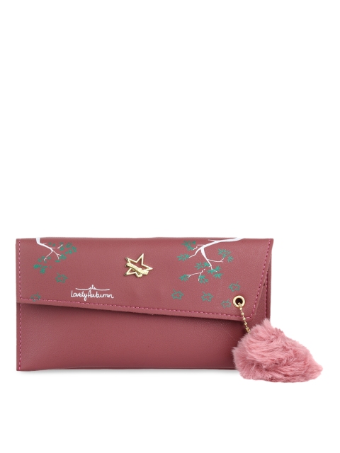 

LONDON FASHION hob Pink Printed Clutch
