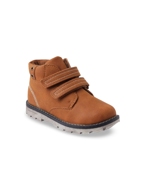 

Kittens Boys Tan Brown Slip-On Sneakers