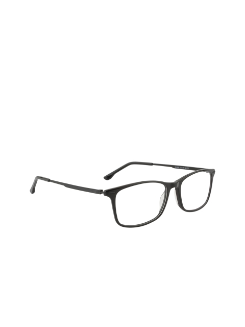 

Ted Smith Unisex Black Solid Full Rim Rectangle Frames