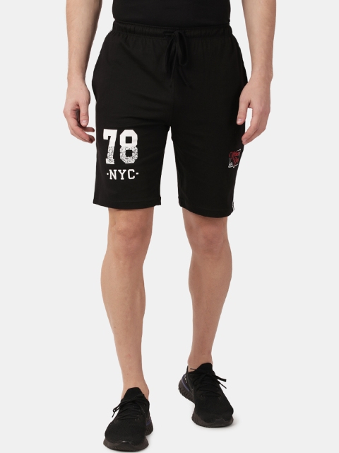 

Urban Dog Men Black Printed Regular Fit Regular Shorts
