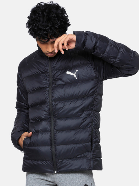 

Puma Men Navy Blue Solid PWRWarm packLITE Padded Jacket