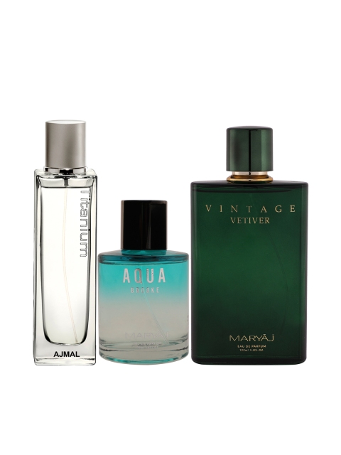 

Ajmal Unisex Set Of 3 Perfumes 100ML, White
