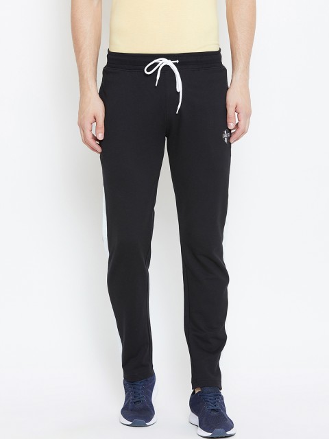 

Duke Men Black Solid Slim Fit Track Pants