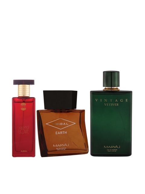 

Ajmal Unisex Set of 3 Perfumes 100ml, Red