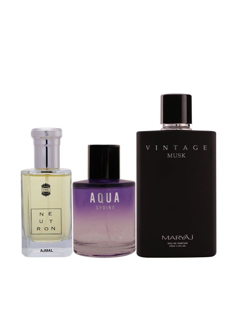 

Ajmal Unisex Set Of 3 Perfumes, White