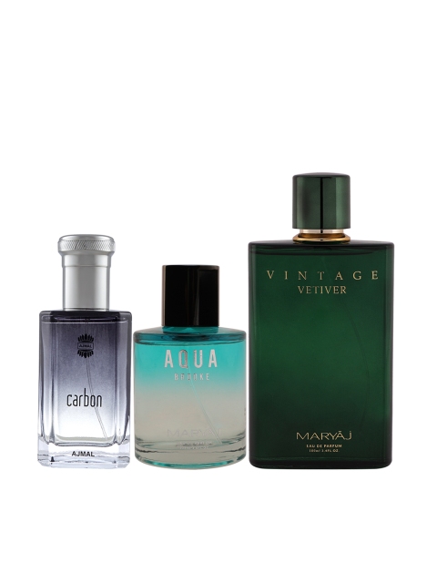 

Ajmal Unisex Set of 3 Perfumes 100ml, Black