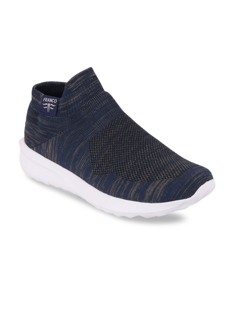 

Franco Leone Men Blue Mesh Training or Gym Shoes