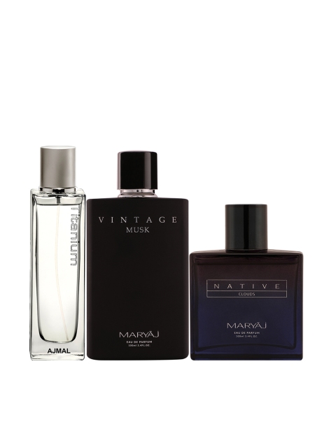 

Ajmal Unisex Set Of 3 Perfumes 100ML, White