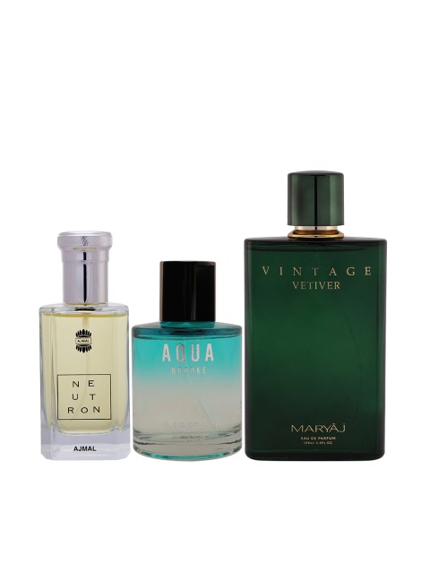 

Ajmal Unisex Set Of 3 Perfumes 100ML, White
