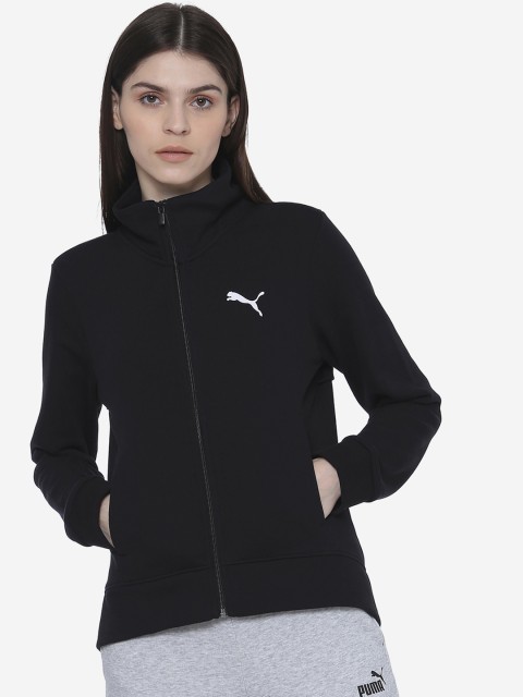 

Puma Women Black Printed Cool It FT Sporty Jacket
