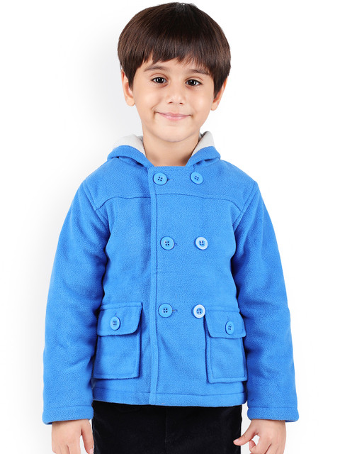 

One Friday Boys Blue Solid Lightweight Tailored Jacket