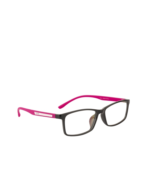

Ted Smith Unisex Black Solid Full Rim Rectangle Frames TSF-TR-9317_C51