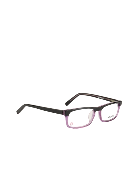 

Gold Berg Women Black & Purple Solid Full Rim Rectangle Frames