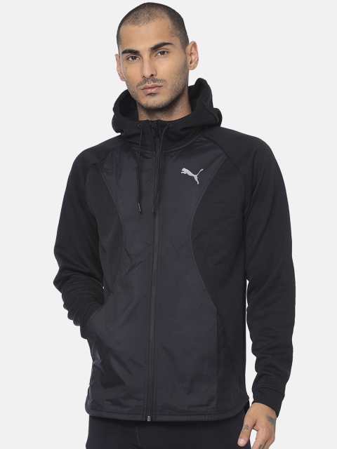 

Puma Men Black Solid Sporty Jacket
