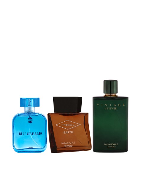 

Ajmal Unisex Set Of 3 Perfumes 100ML, Blue