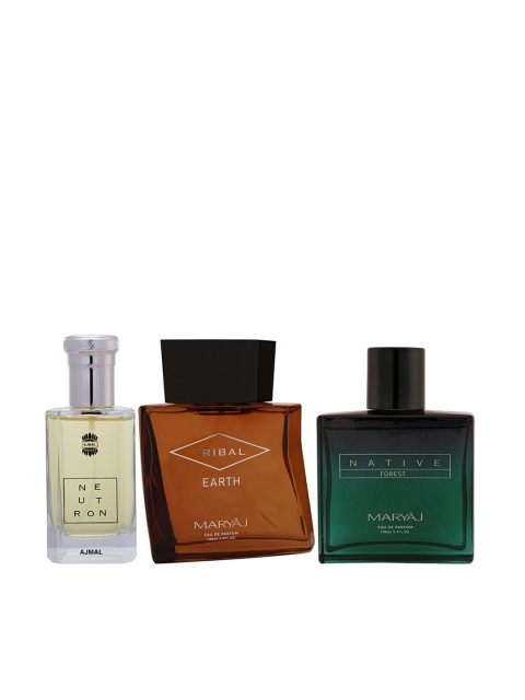 

Ajmal Unisex Set of 3 Perfumes 100ml, White