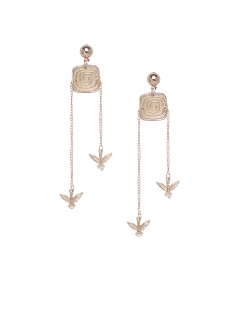 

DIVA WALK Gold-Plated Contemporary Handcrafted Drop Earrings