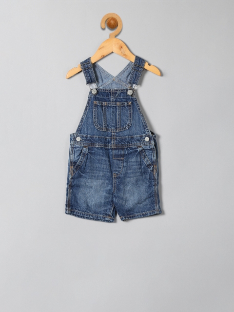 

GAP Boys Blue Washed Dunagrees