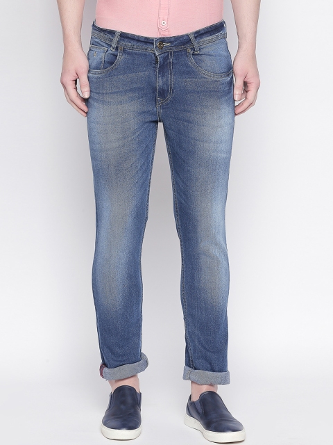 

Mufti Men Blue Slim Fit Mid-Rise Clean Look Stretchable Jeans