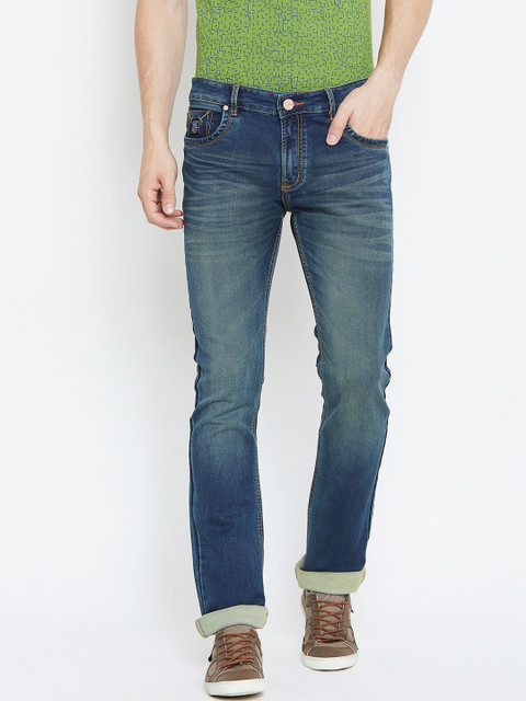 

Duke Men Blue Slim Fit Mid-Rise Clean Look Jeans