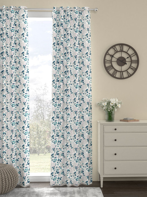 

ROSARA HOME White Single Long Door Curtain
