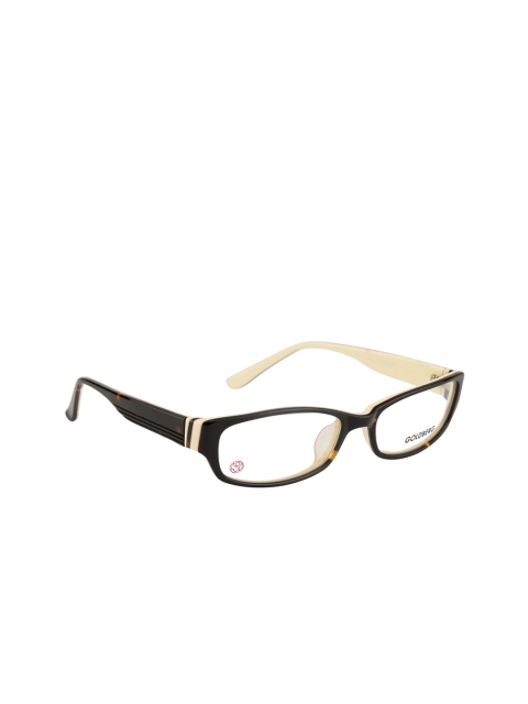 

Gold Berg Women Brown & Cream-Coloured Solid Full Rim Rectangle Frames