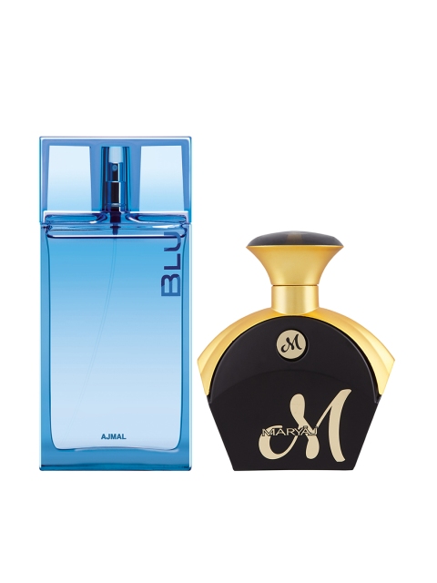 

Ajmal Unisex Set Of 2 Blu & Maryaj For Her Eau de Parfum, Blue