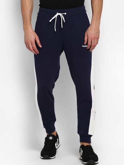 

Hummel Men Navy Blue Solid James Joggers