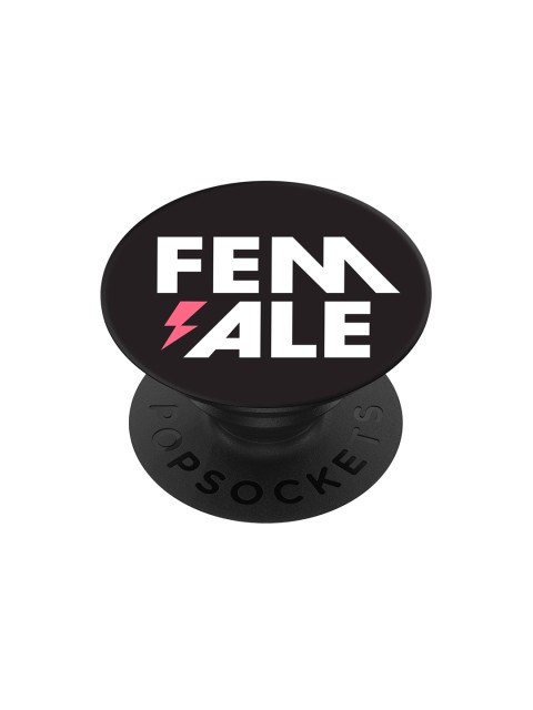 

PopSockets Black & White Printed Mobile Female Grip & Stand