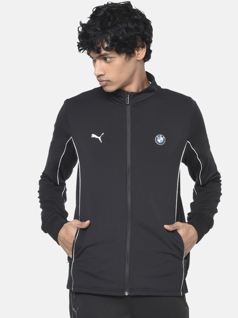 

PUMA Motorsport Men Black BMW MMS Track Printed Sporty Jacket