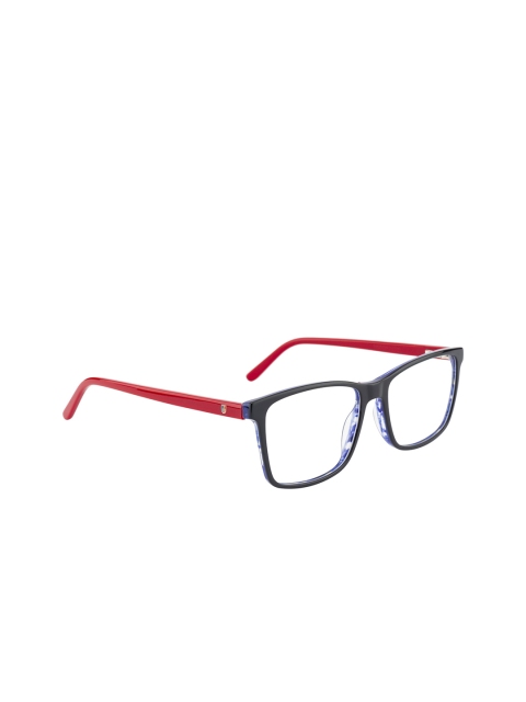 

Ted Smith Unisex Black Solid Full Rim Rectangle Frames TSF-111_C3