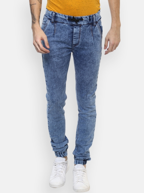 

Urbano Fashion Men Blue Slim Fit Mid-Rise Clean Look Stretchable Jeans