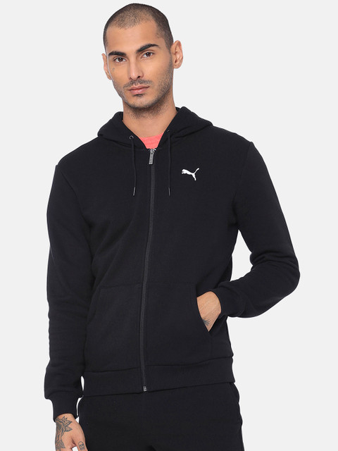 

Puma Men Black Printed Graphic Sweat I Hooded Sweatshirt
