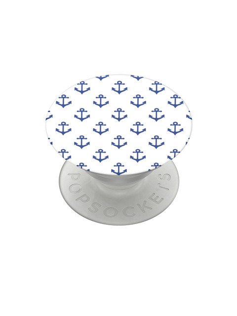 

PopSockets White & Blue Printed Mobile Grip & Stand