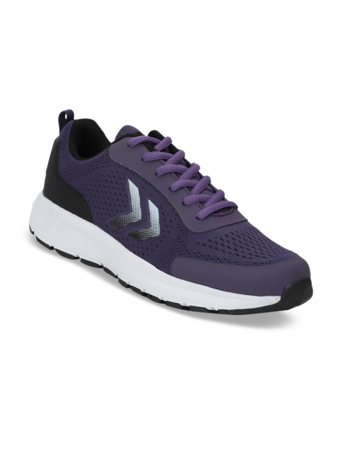 

hummel Unisex Purple Textile Training or Gym Shoes