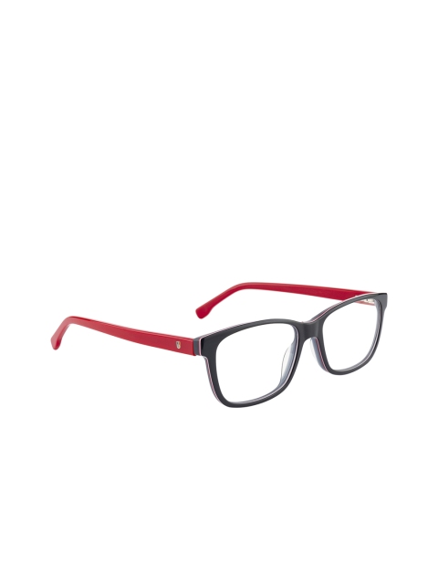 

Ted Smith Unisex Black & Red Colourblocked Full Rim Wayfarer Frames TSF-112_C3